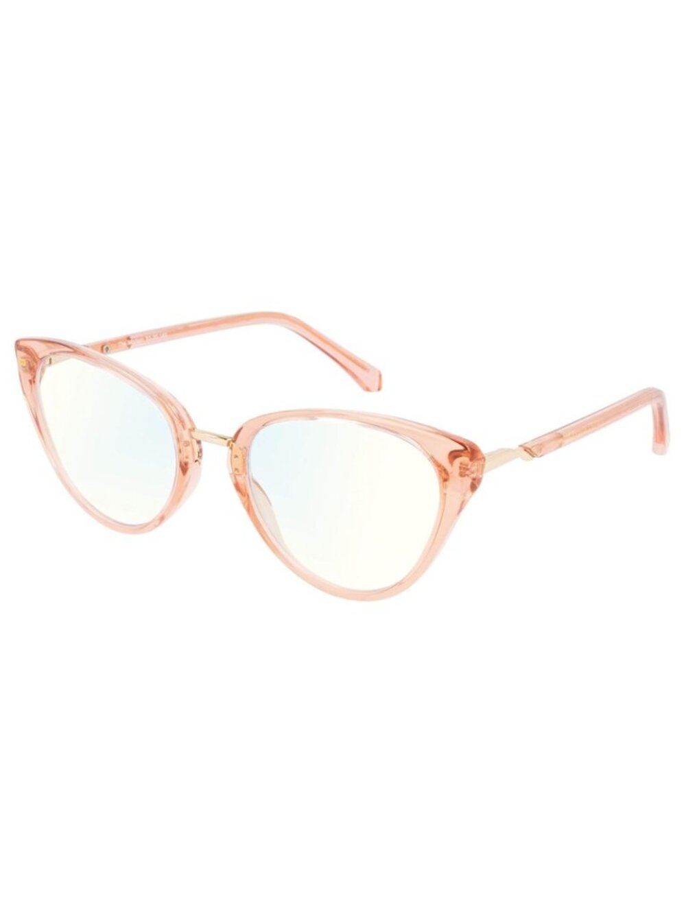 Prive Revaux Modern Women's Cat Eye Designer Reading Glasses Cantaloupe Crystal